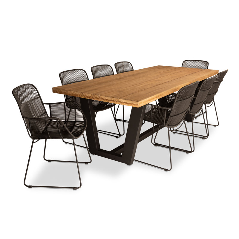 Ensemble repas long pour 8 personnes 94,5 po Lovena