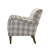 Arching Upholstered Armchair-1625562472