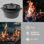 Klarstein Cast Iron Round Casserole Dish-68600642