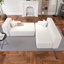 Grand canapé modulaire moderne en L-1568345654