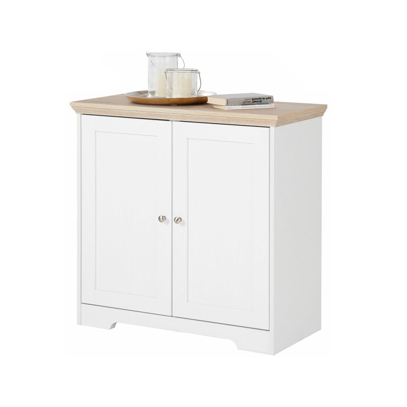 Glenmoor 84cm Sideboard, White/Oak