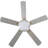 Bobine 5 - Blade LED Standard Ceiling Fan with Remote Control and Light Kit Included-63743392