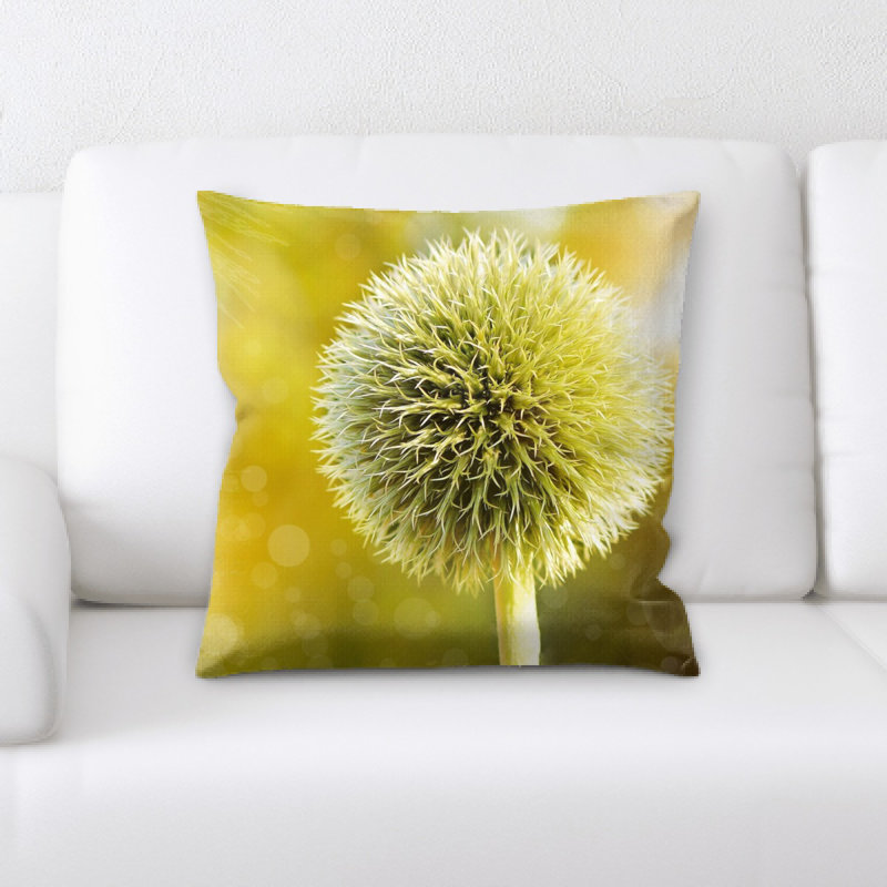 Housse et insert de coussin carré Globe Thistle