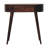Caramel Rounded Small Console Table-108808790