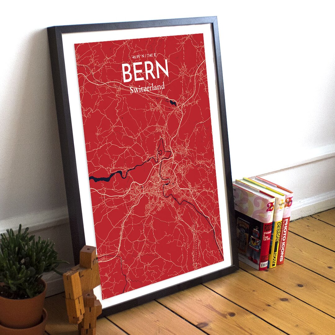 Poster Bern City Map