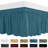 Pleated Wrap Around Bed Skirt-729168066-708236838