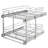 Rev-A-Shelf Pullout 2-Tier Basket Organizer for Kitchen or Vanity Cabinets -49404406-106871307