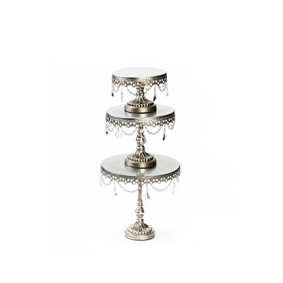 Présentoir à gâteaux 3 pièces Chandelier