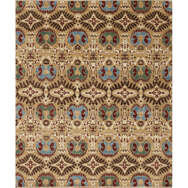 Vogue Hand Knotted Wool Area Rug, Sample 2' x 3'