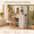 47.2' W Makeup Vanity