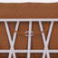 Ensemble de 2 fauteuils club d'extérieur, finition PP blanc avec coussin brun-467289042-467289045