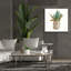 «Epic Graffiti 'Desert Greenhouse 13 Sq» par Danhui Nai, art mural sur toile, 37 po x 37 po