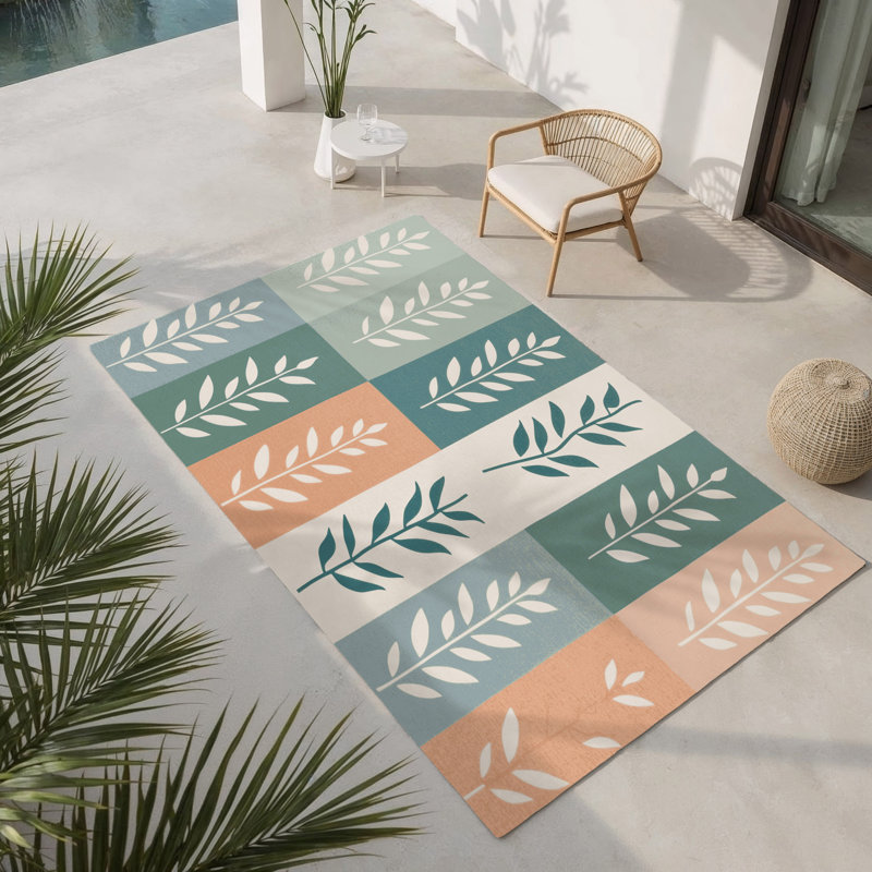 Tapis intérieur et extérieur Forest, Rectangulaire 2 pi x 3 pi