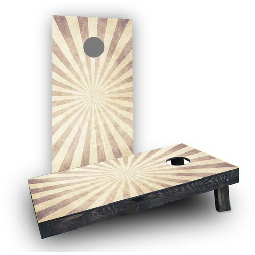 Custom Cornhole Boards Sunburst Cornhole Game | Wayfair