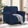 Pizarro Soft Stretch Separate Box Cushion Armchair Slipcover
