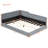 Full Size L-Shaped Corduroy Daybed Upholstered Daybed-763560026