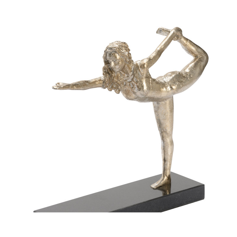Figurine seigneur de la danse, Argent métallique