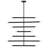 Millie 14-Light Multi-Tier Mid-Century Modern Chandelier-492482611