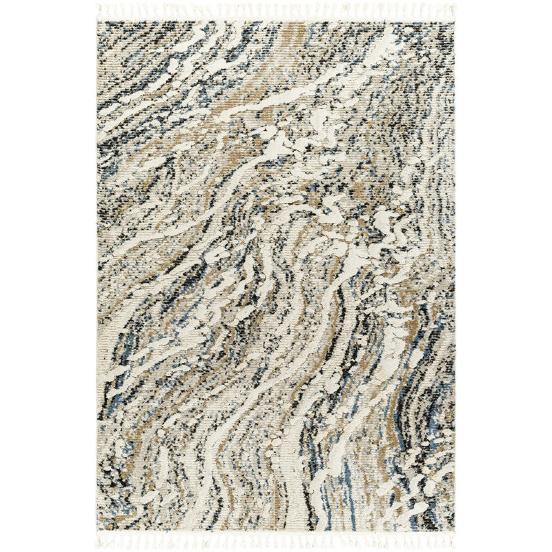 Tapis rectangulaire Annagene, Rectangle 9 pi 2 po x 12 pi