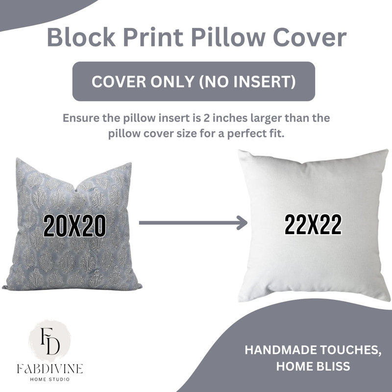 Linen Square Pillow Cover, 16" x 16"