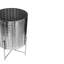 Zendaya Embossed Metal Planter with Stand-1464308645