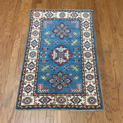 Handmade Kazak Wool Rug