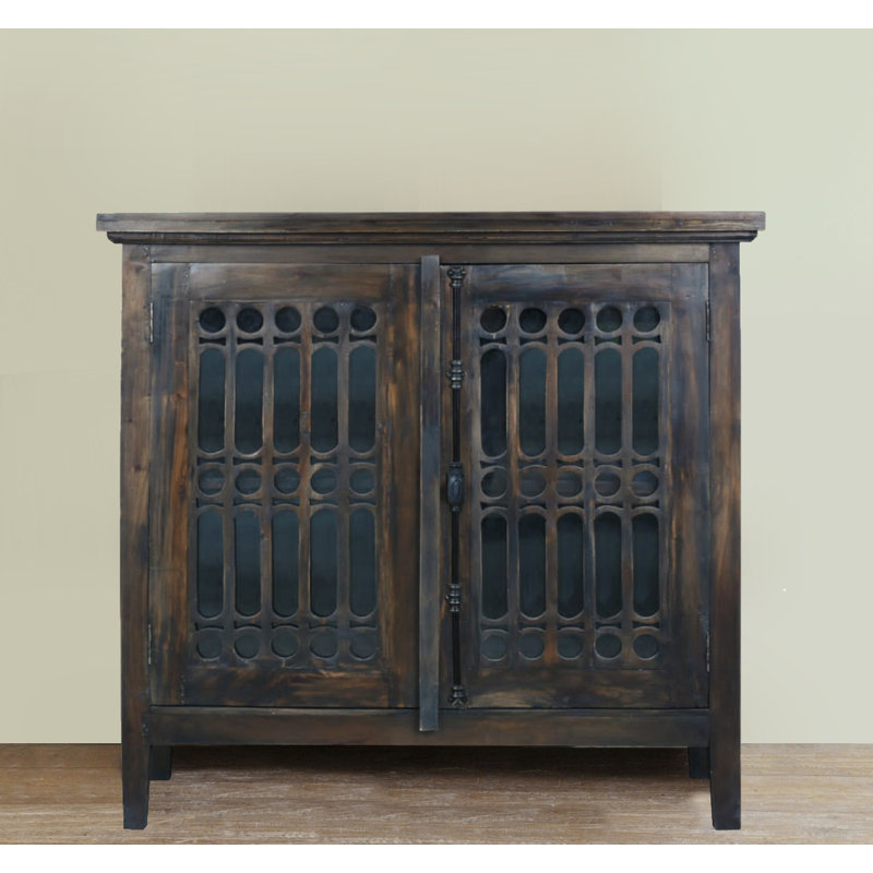Abdushakur 40.5'' Solid Wood Sideboard