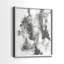 Graphite Abstract III-Premium Framed Print -Ready to Hang - No Nails Required - No Nails Required-1399474964-1399474973