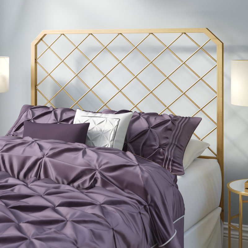 Miruna Metal Headboard, Queen