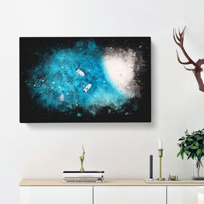 Boats - Wrapped Canvas