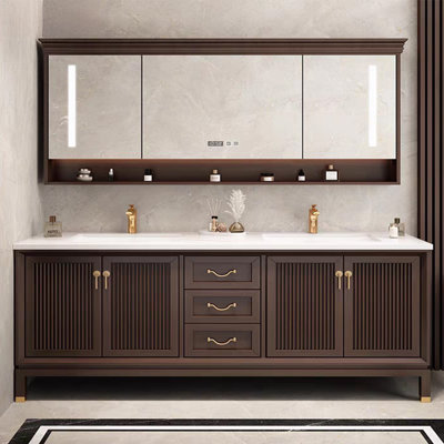 Chinese-style floor-standing bathroom cabinet