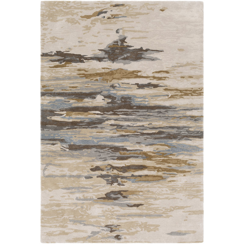 Bartee Abstract Indoor Rug, Rectangle  12' x 15'