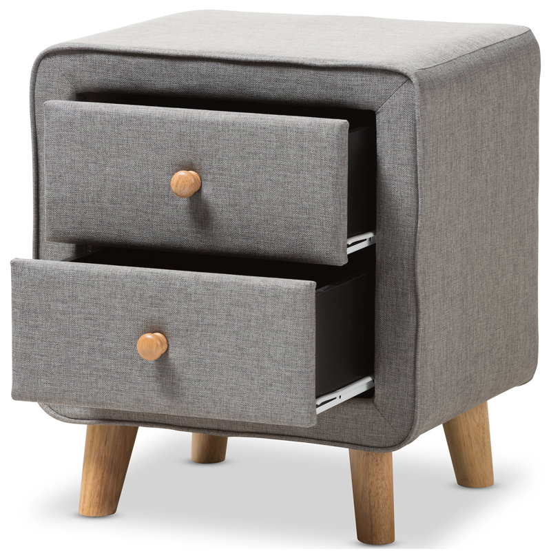 Martinstown 2 - Drawer Nightstand, Gray
