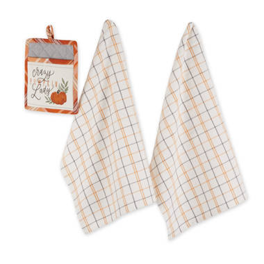 MARTHA STEWART Lots Of Lemons White/Yellow Lemons Cotton Kitchen Towel, Oven  Mitt and Potholder Set ST018334TDMS 994 - The Home Depot