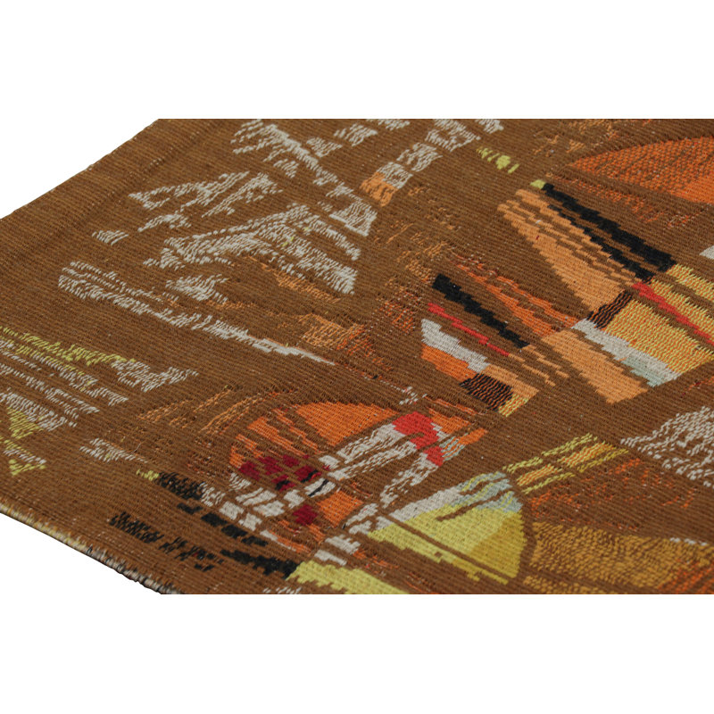 One-of-a-Kind 3'10x4'10 Hand Knotted Area Rug