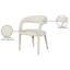 Chaise en similicuir Sylvester-1788655812