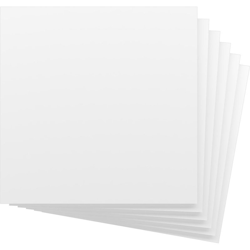 Panneaux de loisirs en PVC, H 7,75 po x l 7,75 po x P 0,63 po