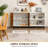 Buffet de 58 po de largeur Briken