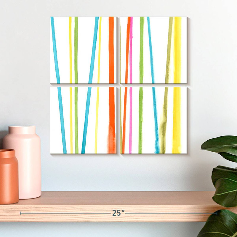 Avery Cabana Stripes I, H 18 po x l 18 po