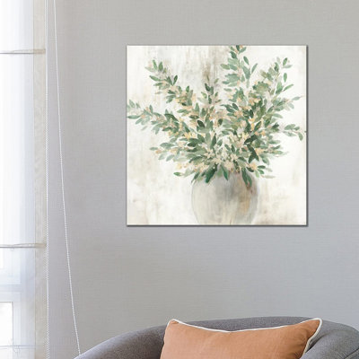 Rustic Green by Aria K - Gallery-Wrapped Canvas Giclée on Canvas