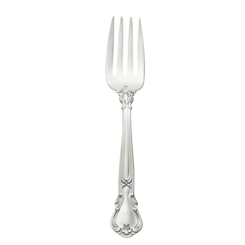 Gorham Chantilly Cold Meat Fork, One Size, Silver