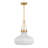 Keiya 1-Light Pendant in Brass-952584352