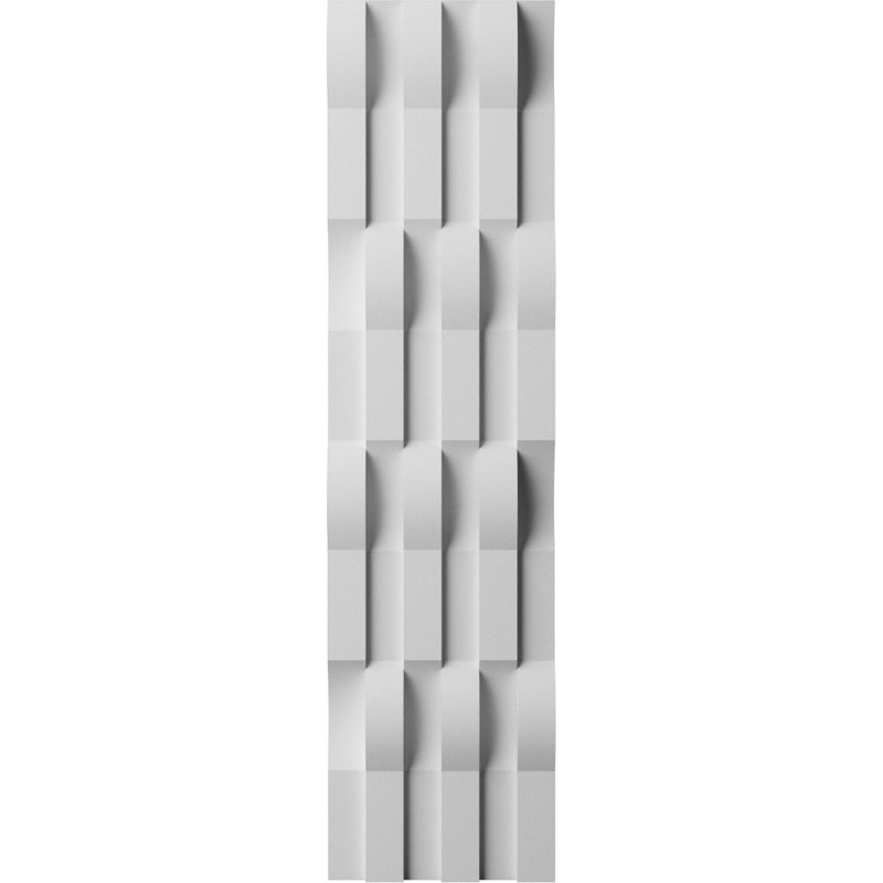 Edgecraft Moraine Style Seamless White Wall Tile Panel