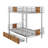 Marchagee Kids Bunk Bed with Drawers-1636806034