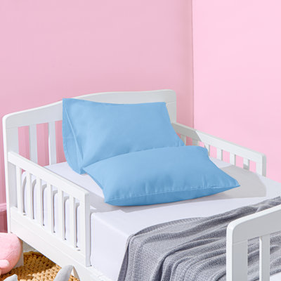 Taies d'oreiller pour tout-petits, 100% microfibre brossée avec fermeture à enveloppe, 14 po x 20 po - NTBAY
