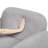 33.86'' Single Sofa and Toss Pillow, Solid Wood Frame 300 Lbs Capacity for Small Spaces-1318320878