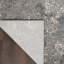 Uptown Abstract Area Rug in Gray/Ivory/Blue-41734197