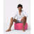 Modern Garden Pouffe with Hidden Zipper, Solid Pink Color, 21.7 in Diameter x 11.8 in Height | 100% Waterproof Polyester Cover | 100% Original Bead Styrofoam Filling, Max Weight Capacity 440 lbs | Stylish & Functional Seating-2120909813