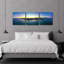 «Chicago - Planétarium coucher de soleil» par Epic Portfolio, ensemble d'art mural en verre acrylique, 3 pièces-102009712