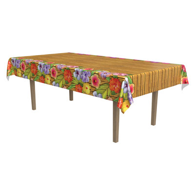 Luau Tablecover - 54" x 108" - Pack of 12